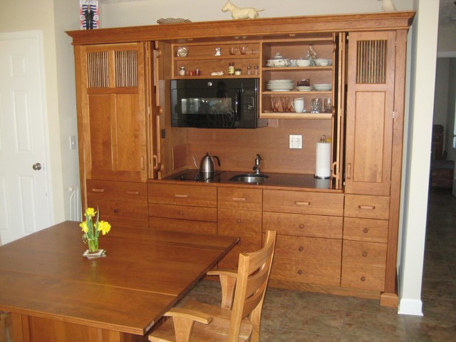 Unfitted Mini-Kitchen Armoires eklektisk-koek