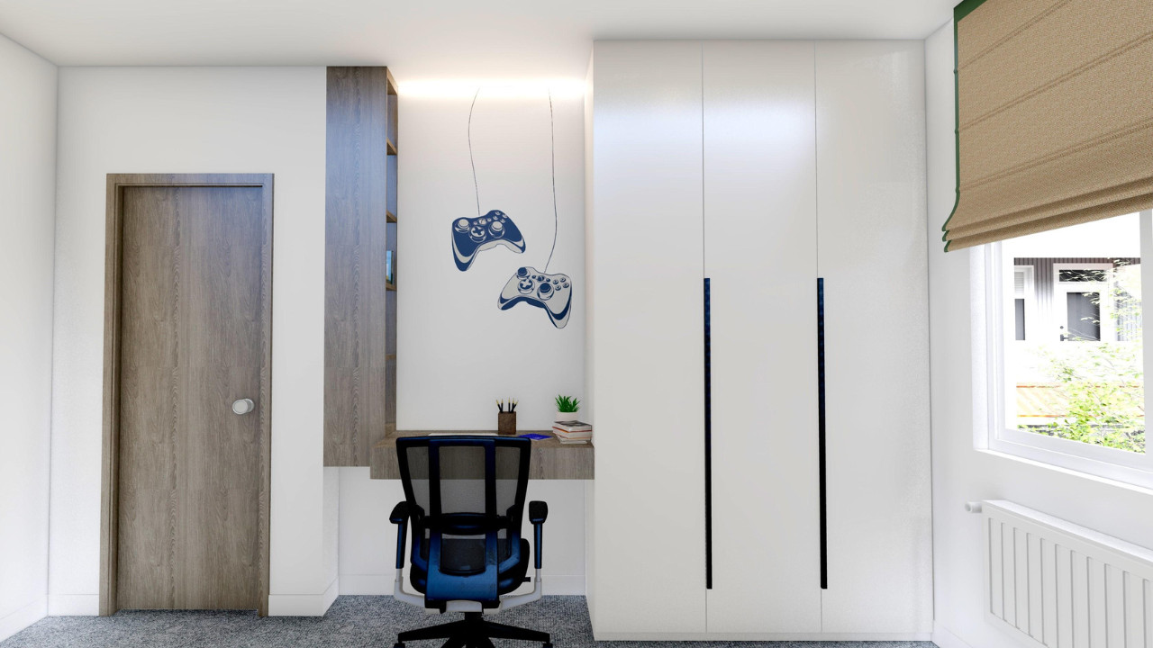 Contemporary Boys Bedroom Renovation in Bromley