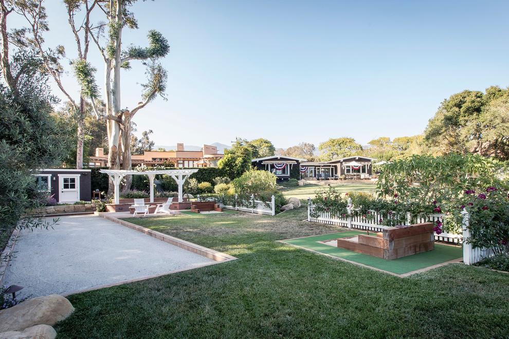 California Seaside Cottage Landscape | Santa Barbara CA ...