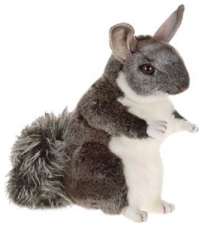 Hansa Woodland And Prairie Chauncey Chinchilla With Multi-Color 5978