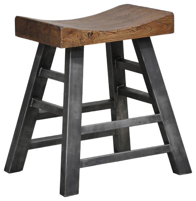 Harper Square Stool, Counter Stool by Kosas Home