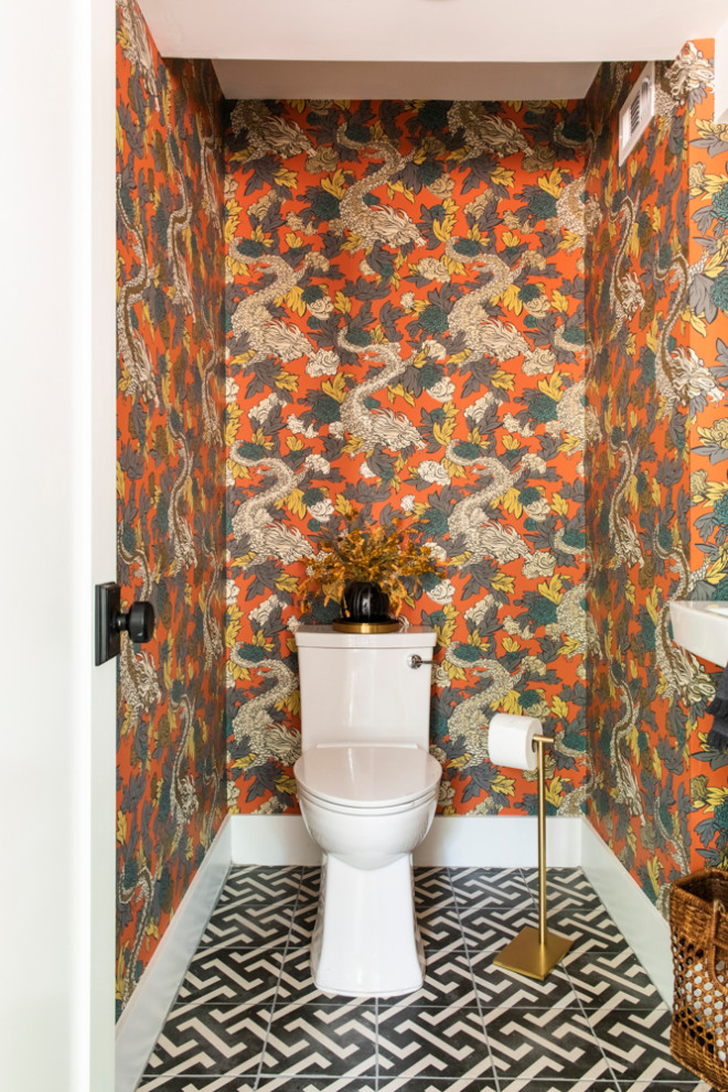 Home design - transitional home design idea in Houston