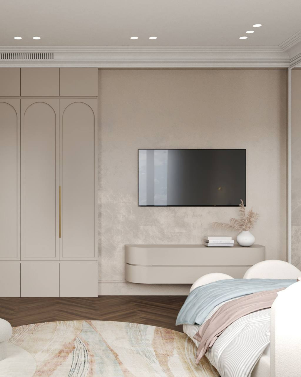 Нежная детская в приятных светлых тонах