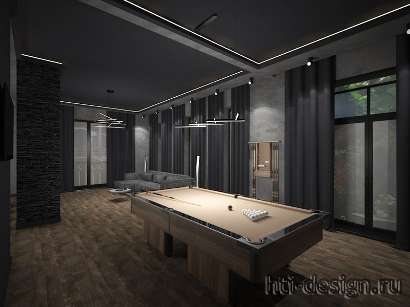 Дизайн интерьера коттеджа