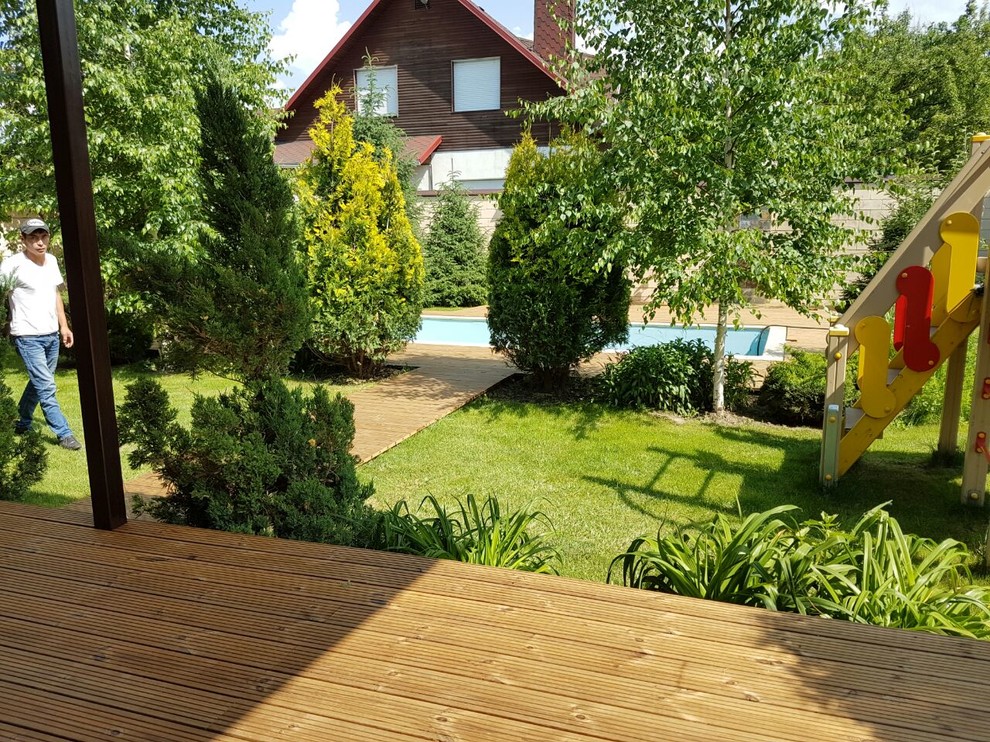 Терраса из термососны (г. Алматы)