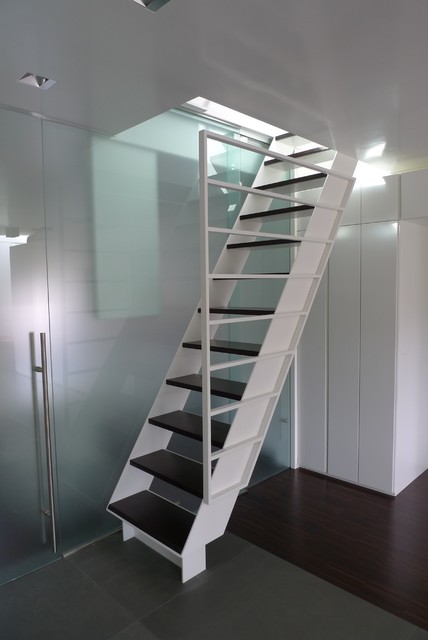 Residenza privata, Roma contemporary-staircase