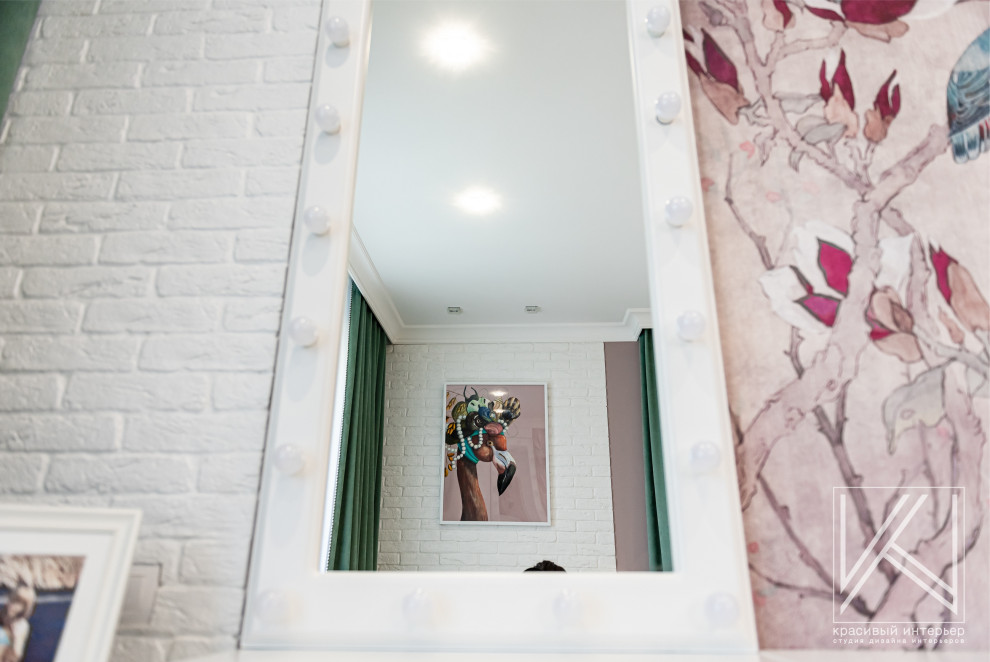 Реализованный интерьер четырехкомнатной квартиры