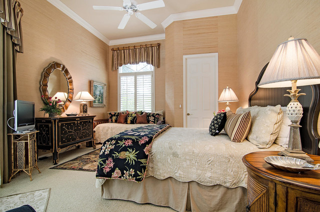 Naples home remodel tropisk-sovevaerelse