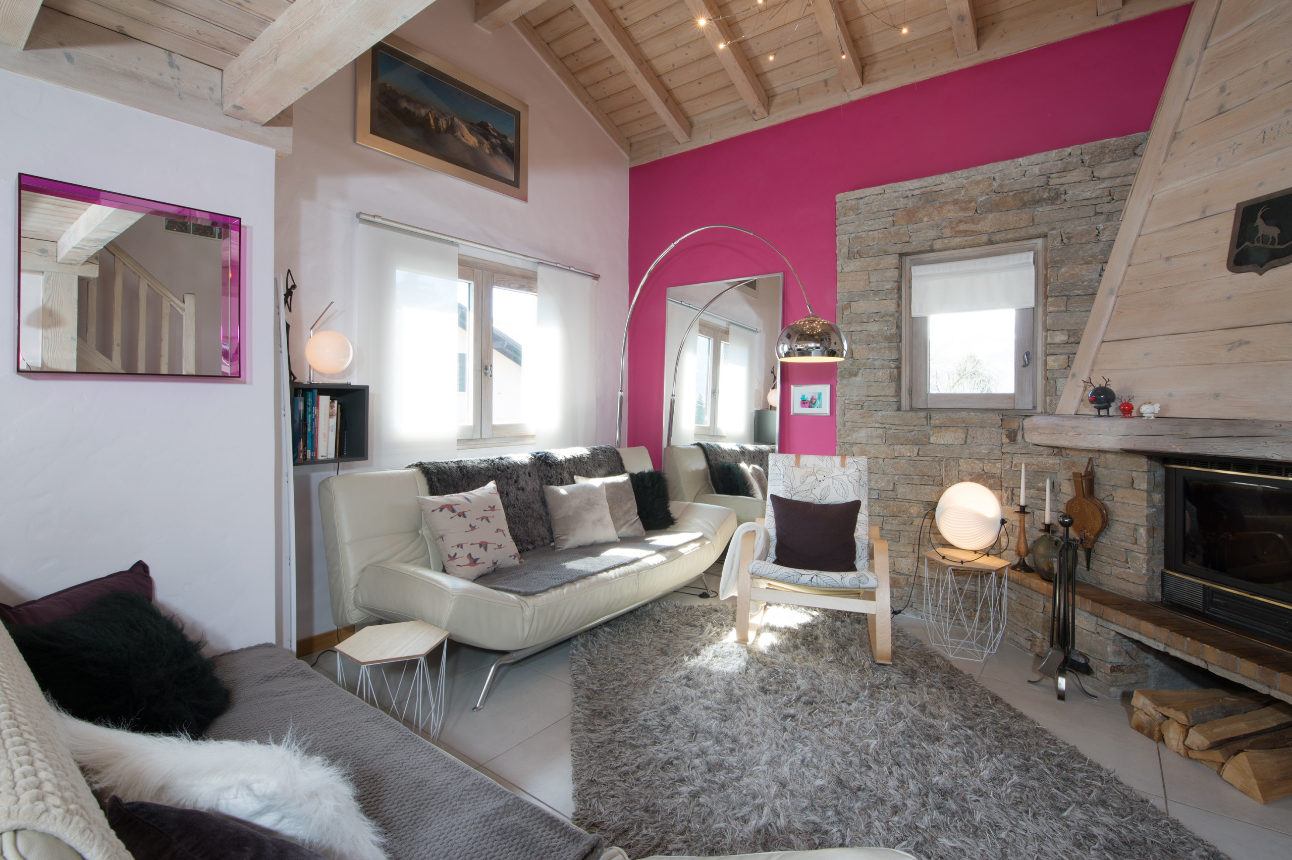 Rénovation Chalet 100 m2 à Passy (74) - De l'Ombre à la Lumière