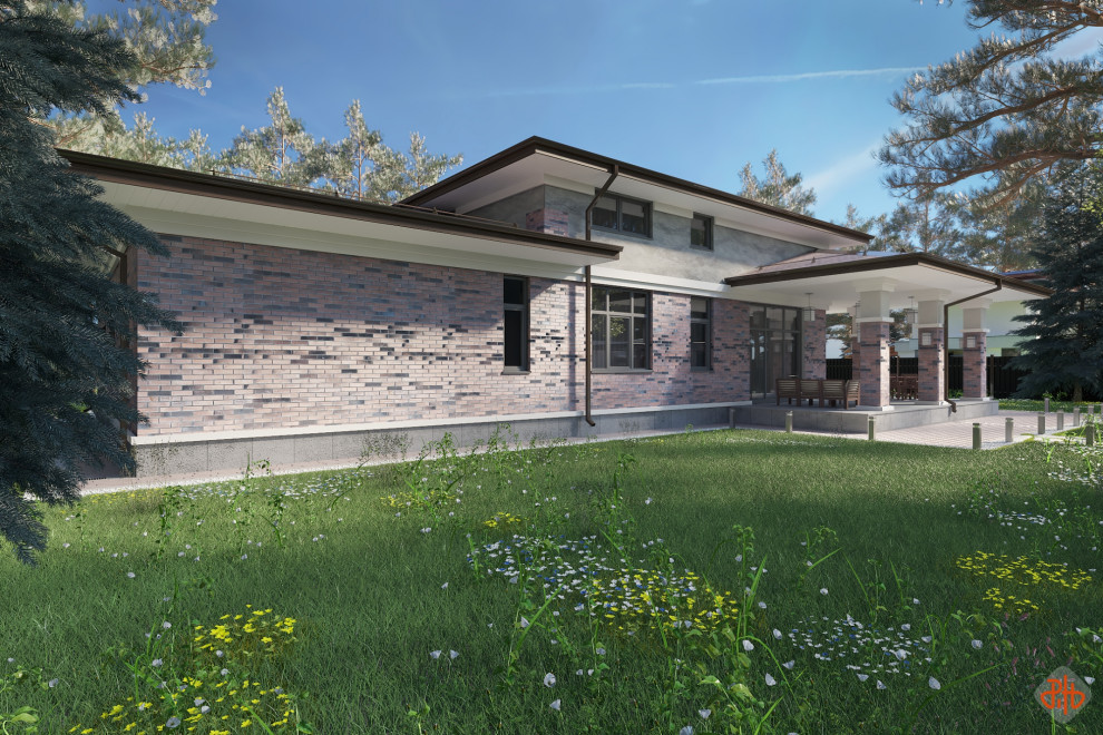 Дом в стиле Райта