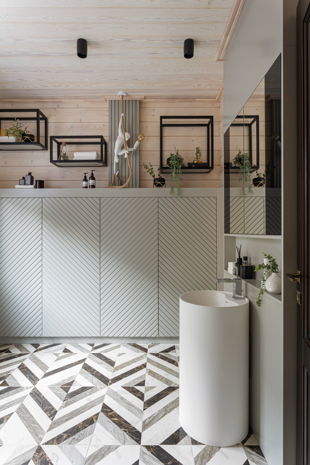 Стилизация загородного дома в Лапино