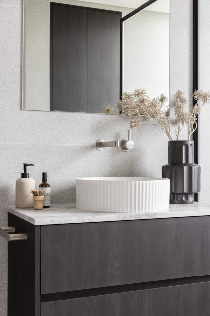 Darling Point trendy-lille-badevaerelse