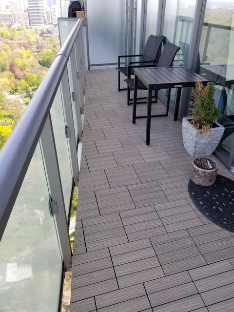 Canadian Collection Condo Balcony Flooring - Modern - Balcony - Toronto - by CONDO KANDY