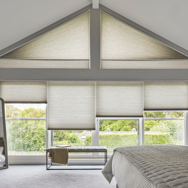 Bedroom Gable End Window modern-bedroom