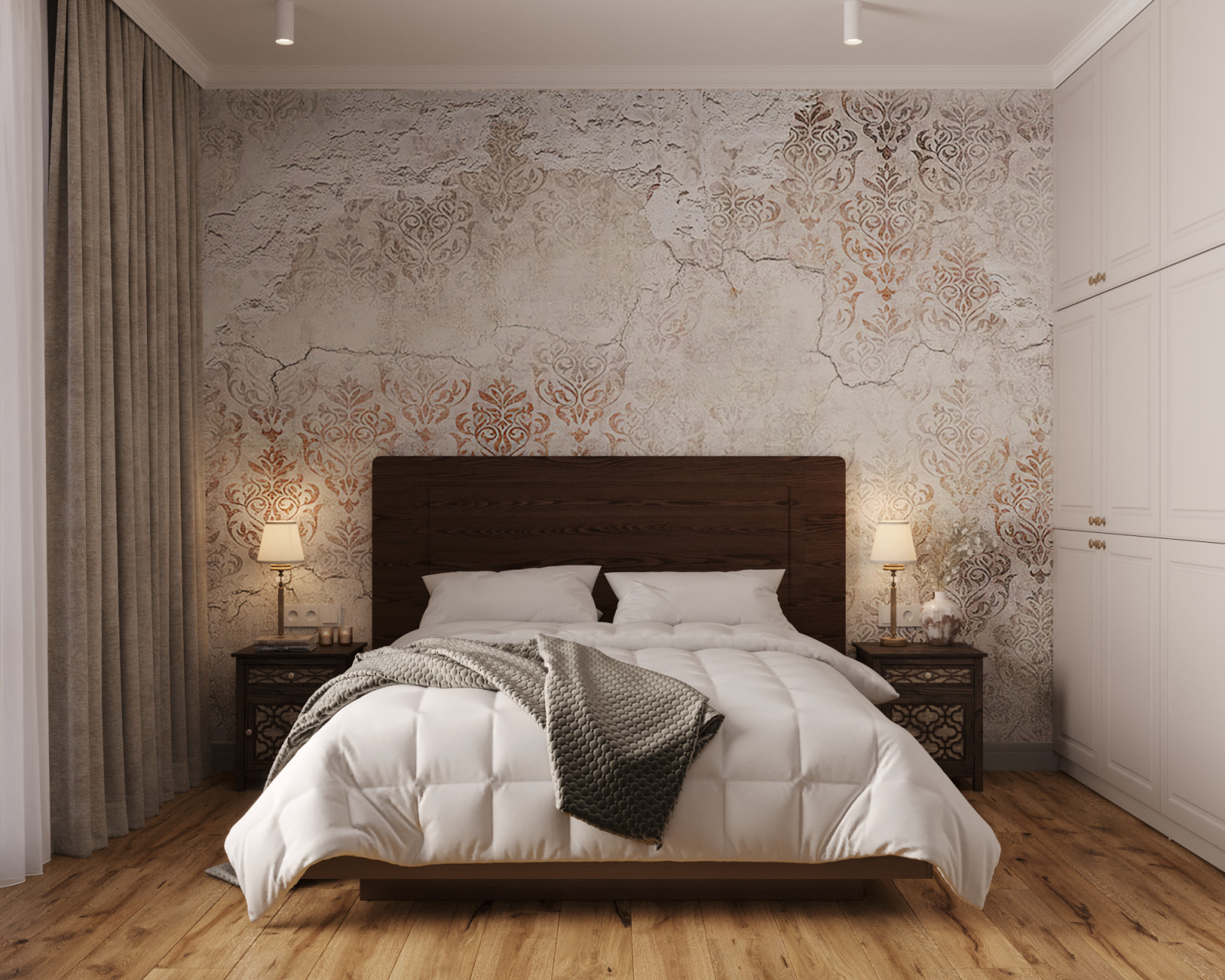 Спальня в восточном стиле