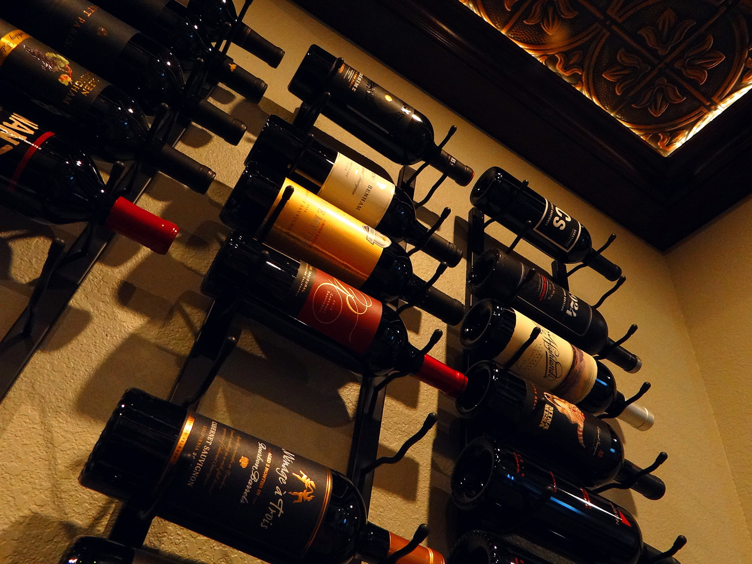 Sussex Residence - Lower Level Wine Room