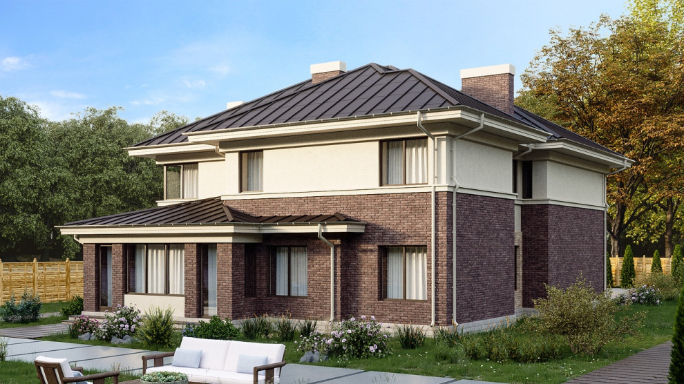 Восхитительный двухэтажный коттедж,площадью 279м².