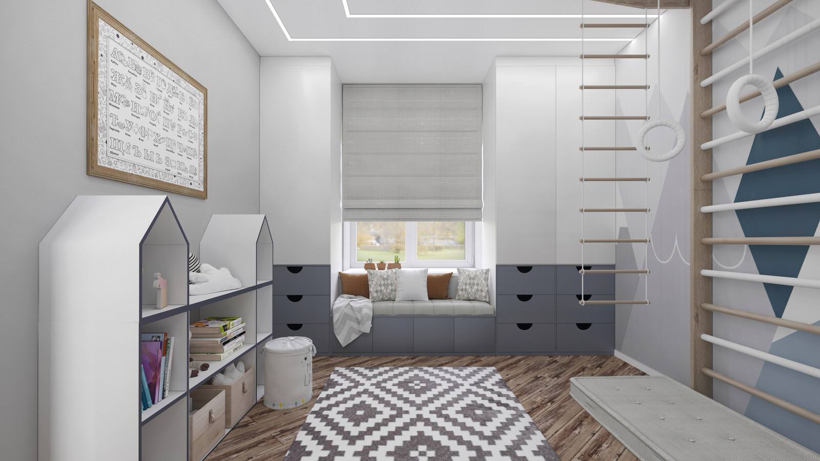 Детская в таунхаусе