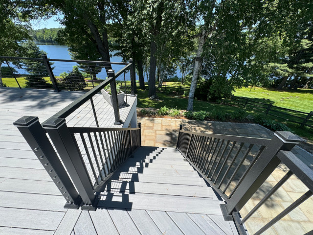Natick MA Deck contemporary-terrace