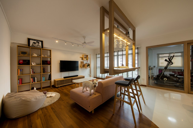 blk 258 compassvale ( muji ) asiatisk-vardagsrum