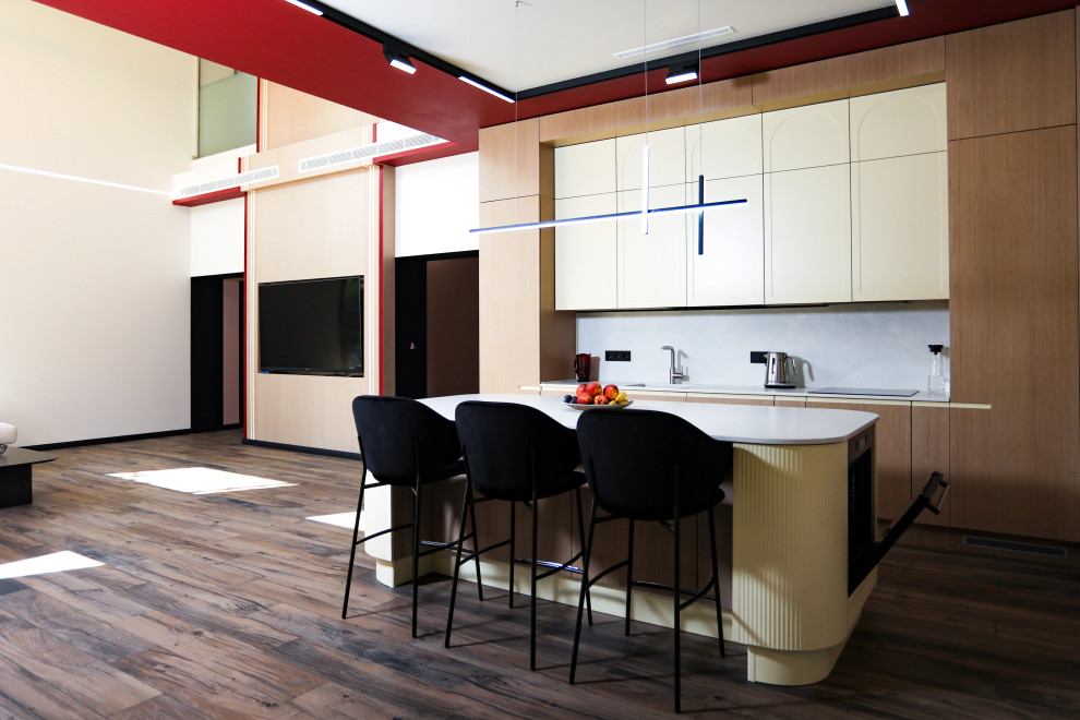 Кухня в загородный дом