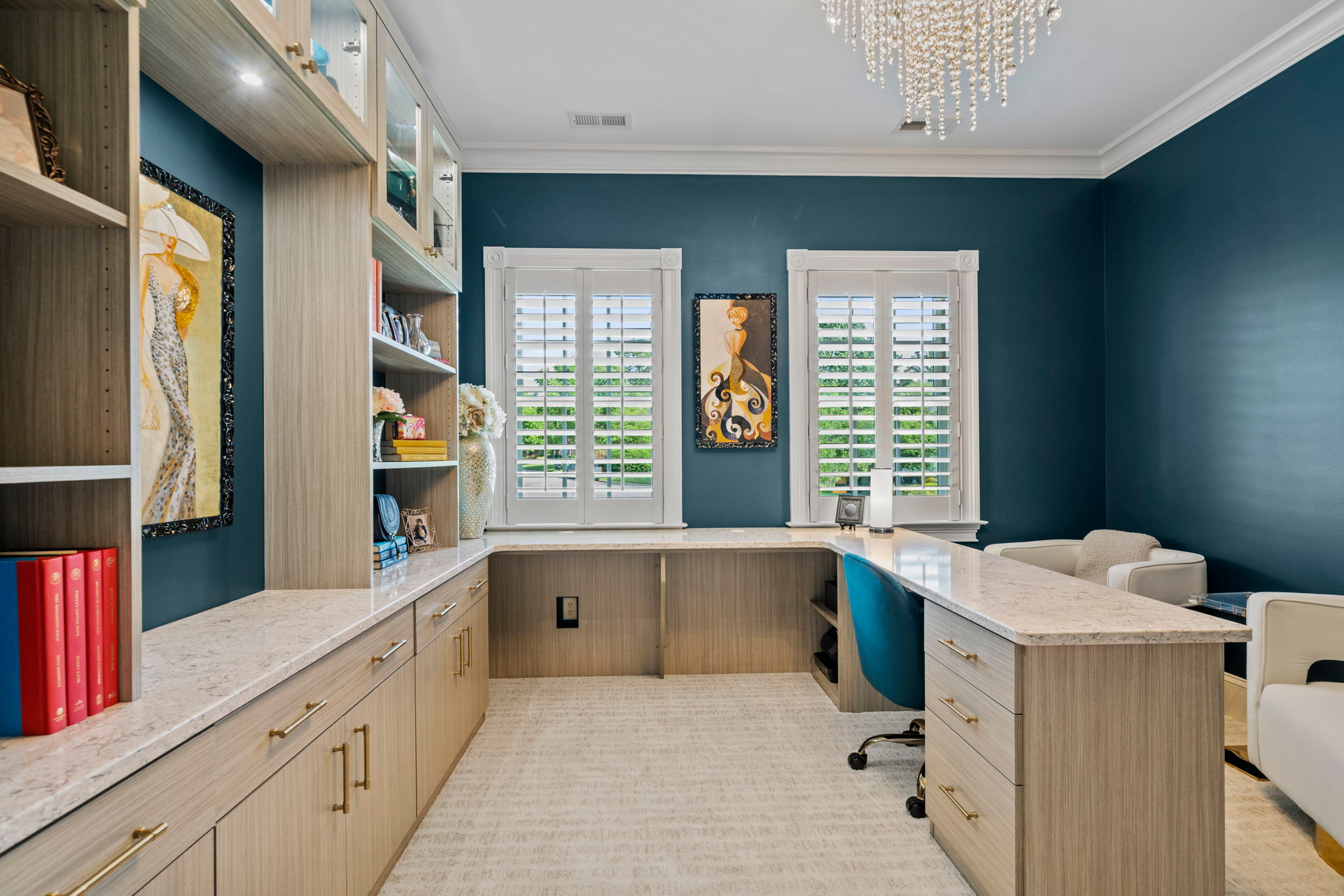 Upscale Closet and Office