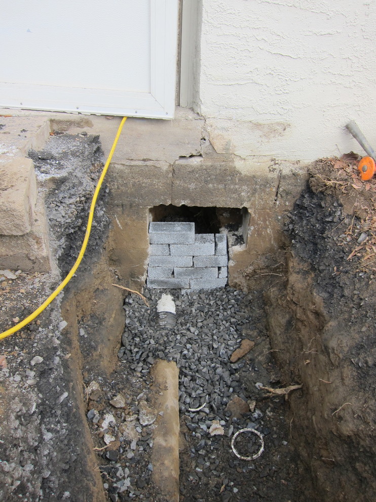 Septic Pipe repair and sealing foundation