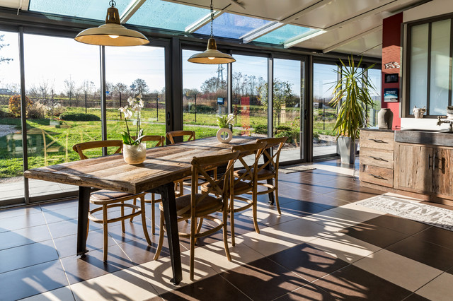 REALISATION DE VERANDAS contemporary-matplats