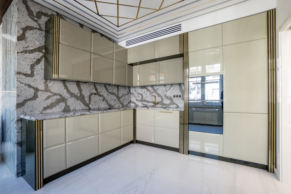 Ремонт квартиры в ЖК "Рассказово", 68 кв.м. в стиле ар-деко