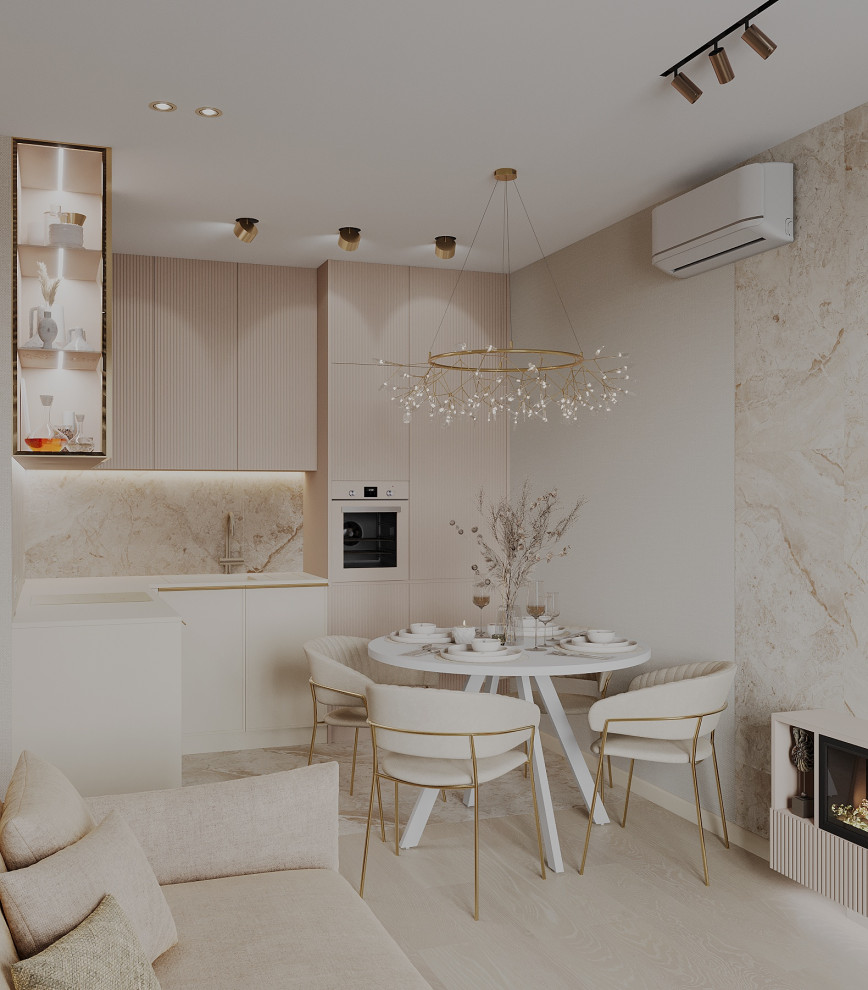 Интерьер 4-ёх комнатной квартиры_ "VANILLA LATTE"