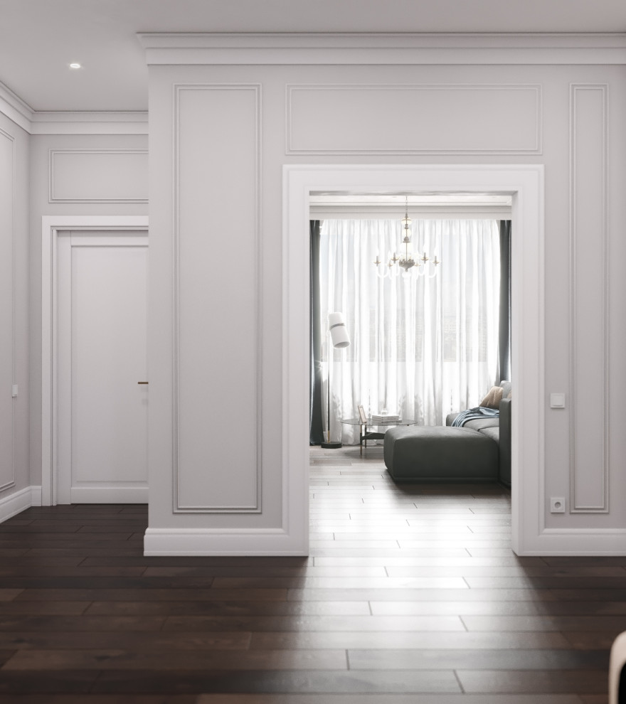 Проект интерьера квартиры в ЖК «Солнечный Олимп»