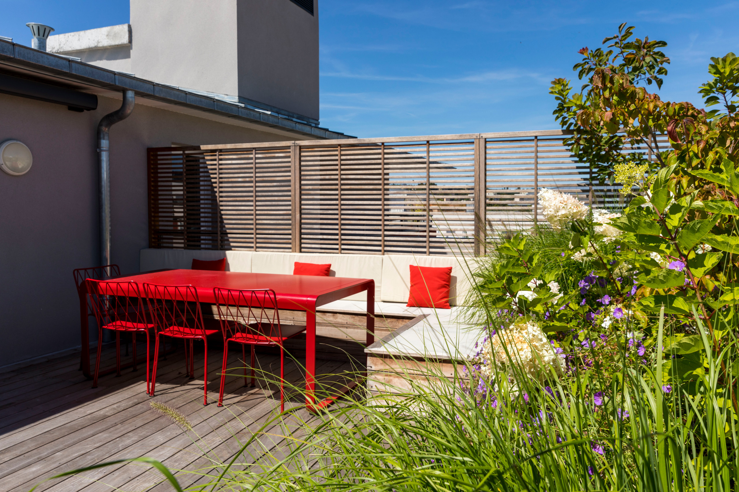 une terrasse foisonnante!
