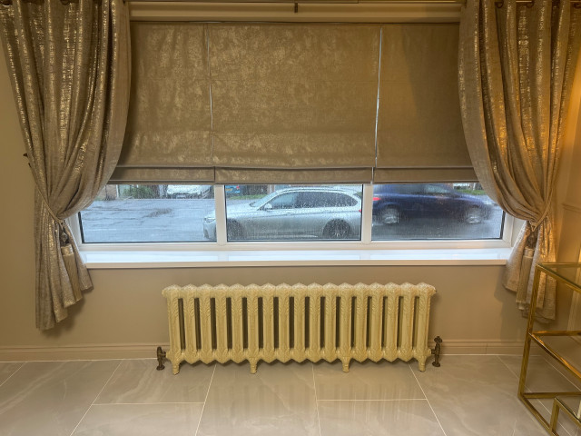 Under window radiators eklektisk-vardagsrum
