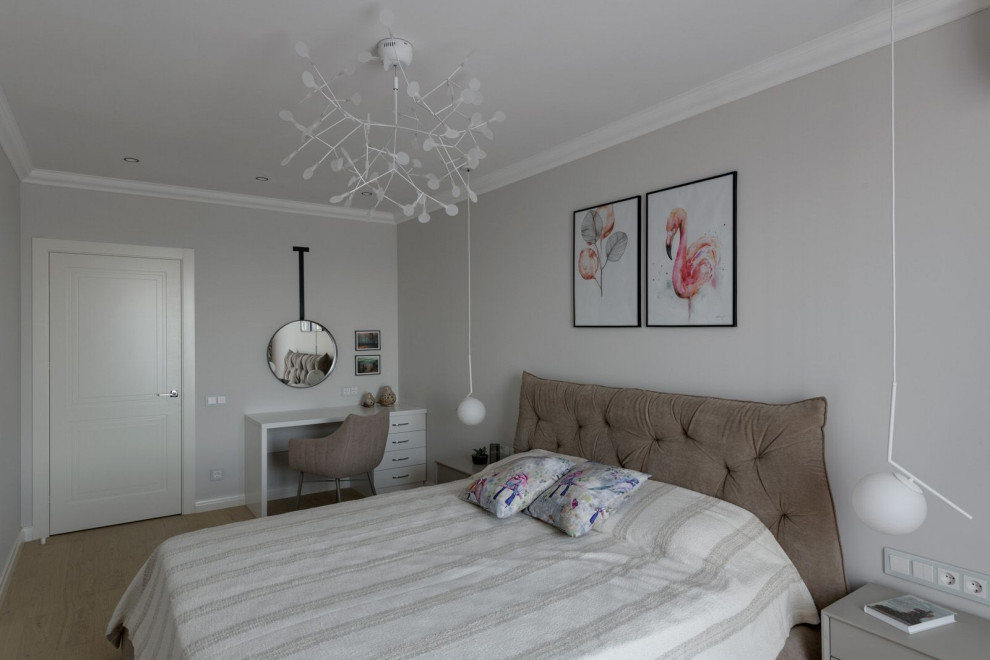 Ремонт квартиры в современном стиле в новостройке Москвы