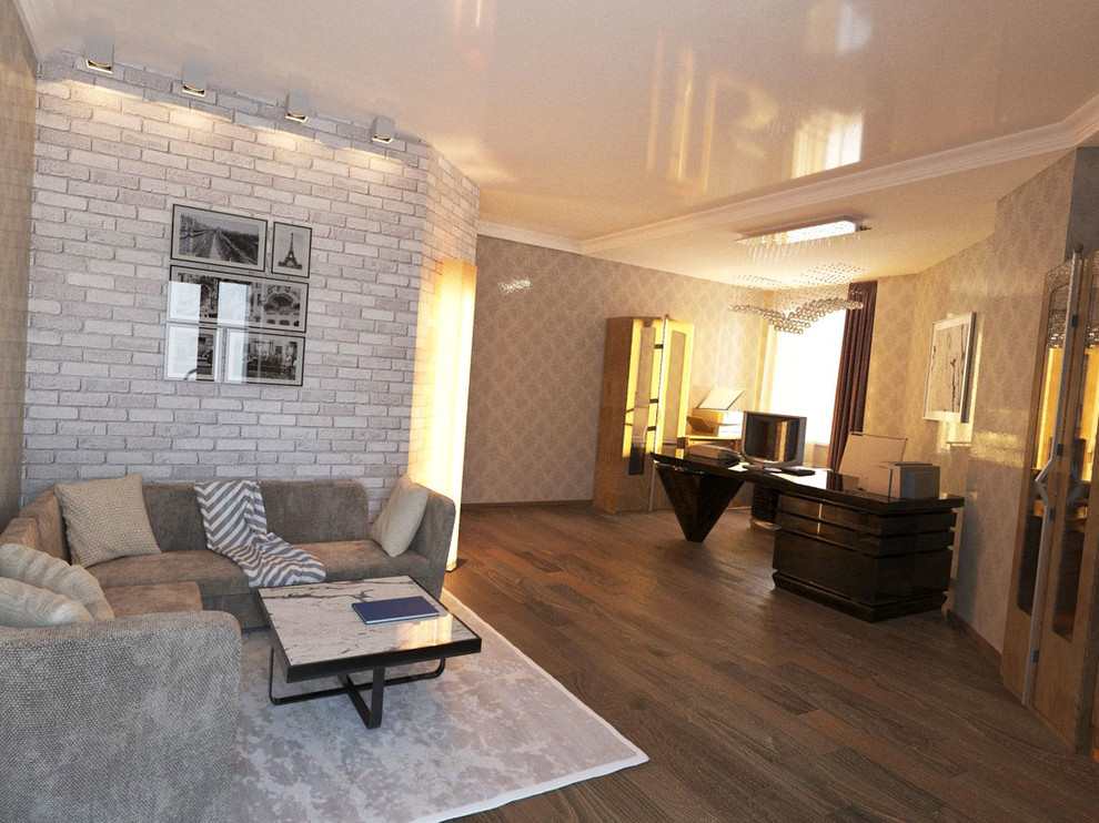 Офисы, кабинеты, лестничные марши, фасады