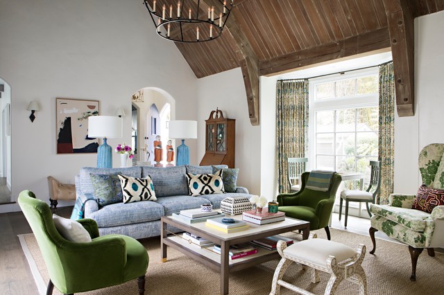Houzz Tour Tudor Style Home Updated For Modern Family Life