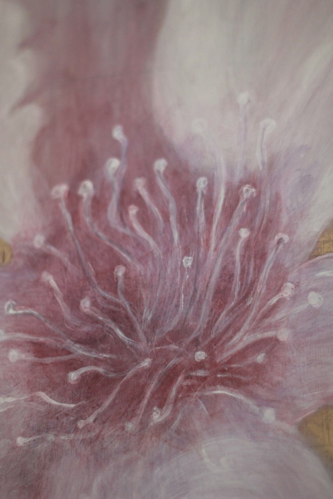 Авторская роспись по золотому листу