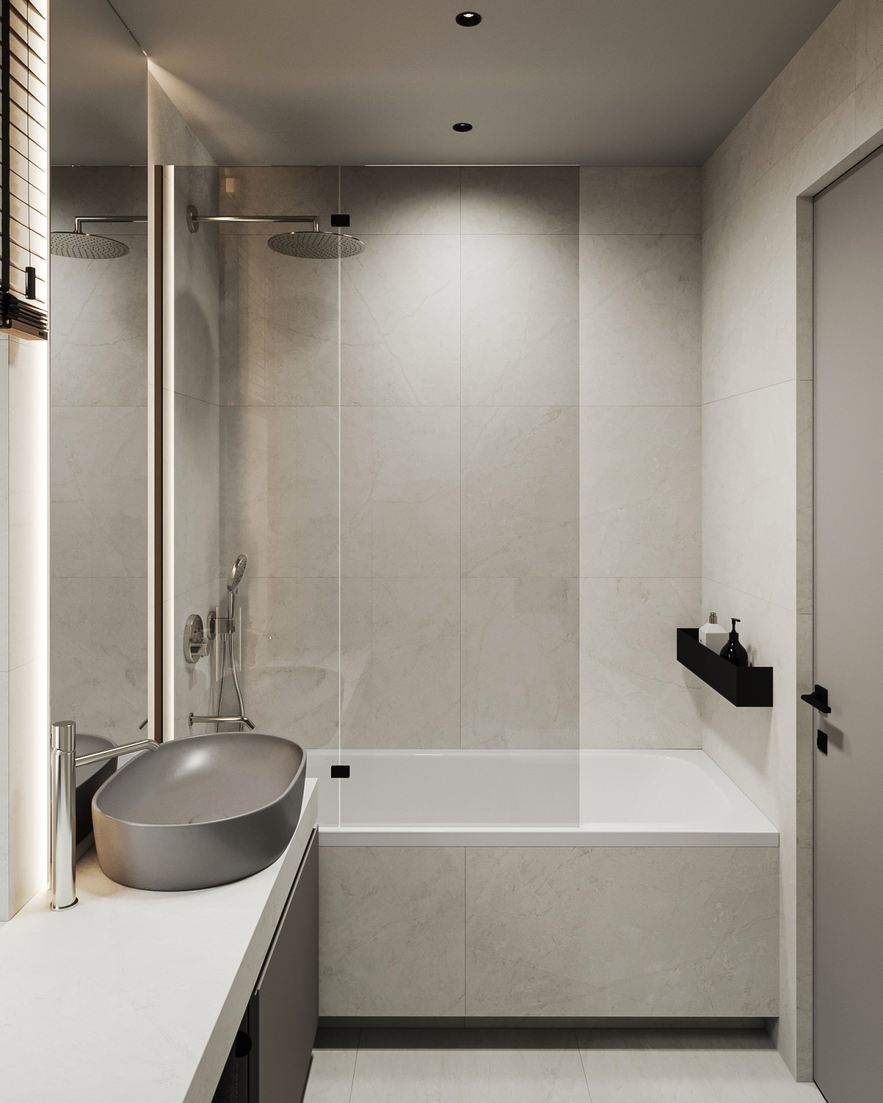 Дизайн-проект 3х-комнатной квартиры в "ЖК БелАрт", 78 кв.м