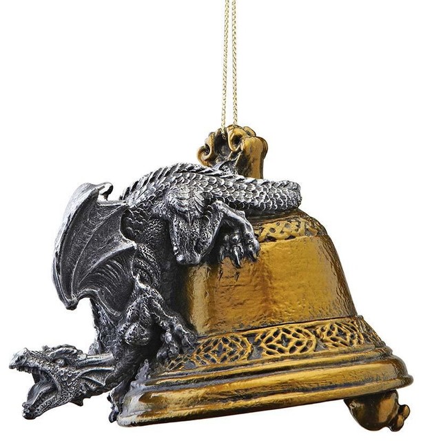 Medieval Gothic Dragon Christmas Holiday Decoration Ornament