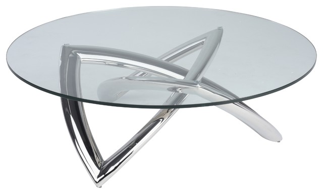 Martina Coffee Table Round Glass Top Polished Stainless Steel Contemporary Tables By Ebpeters - Silver Stainless Steel Round Coffee Table Martina Coffee Table Round Glass Top Polished Stainless Steel Contemporary Tables By Ebpeters - Silver Stainless Steel Round Coffee Table