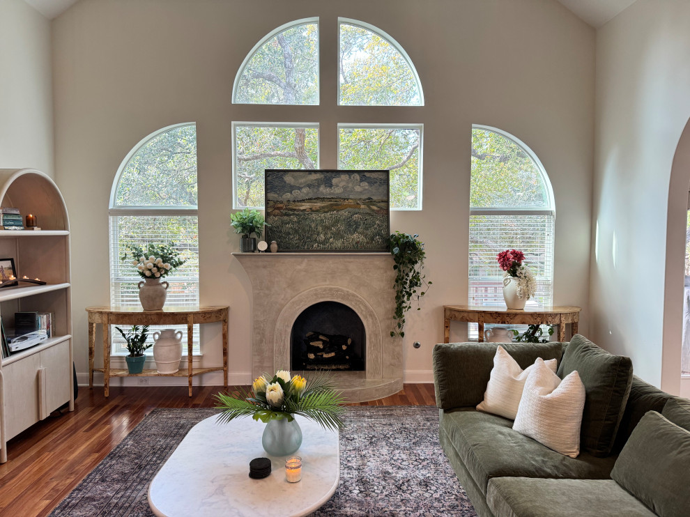 Cedar Park Eclectic-Cozy Living