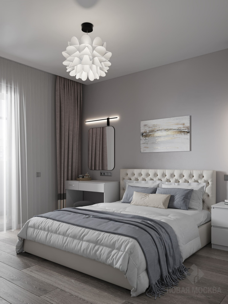 Дизайн-проект трехкомнатной квартиры ЖК "Лучи"