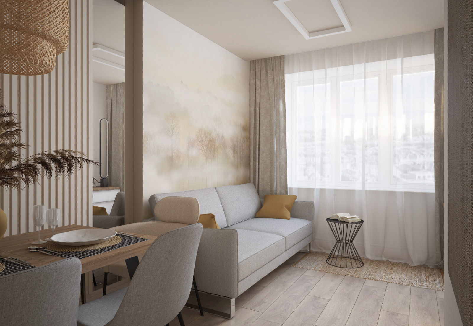 Интерьер гостинной