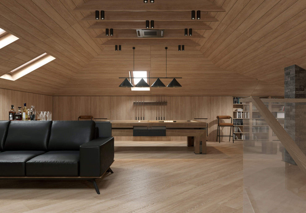 Мансарда в загородном доме