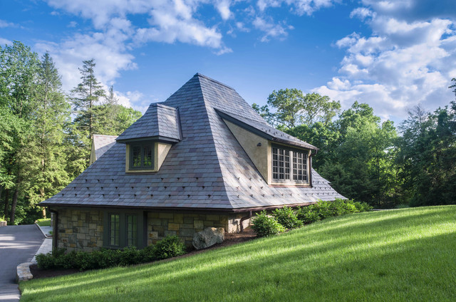 Tudor Renovation traditional-exterior