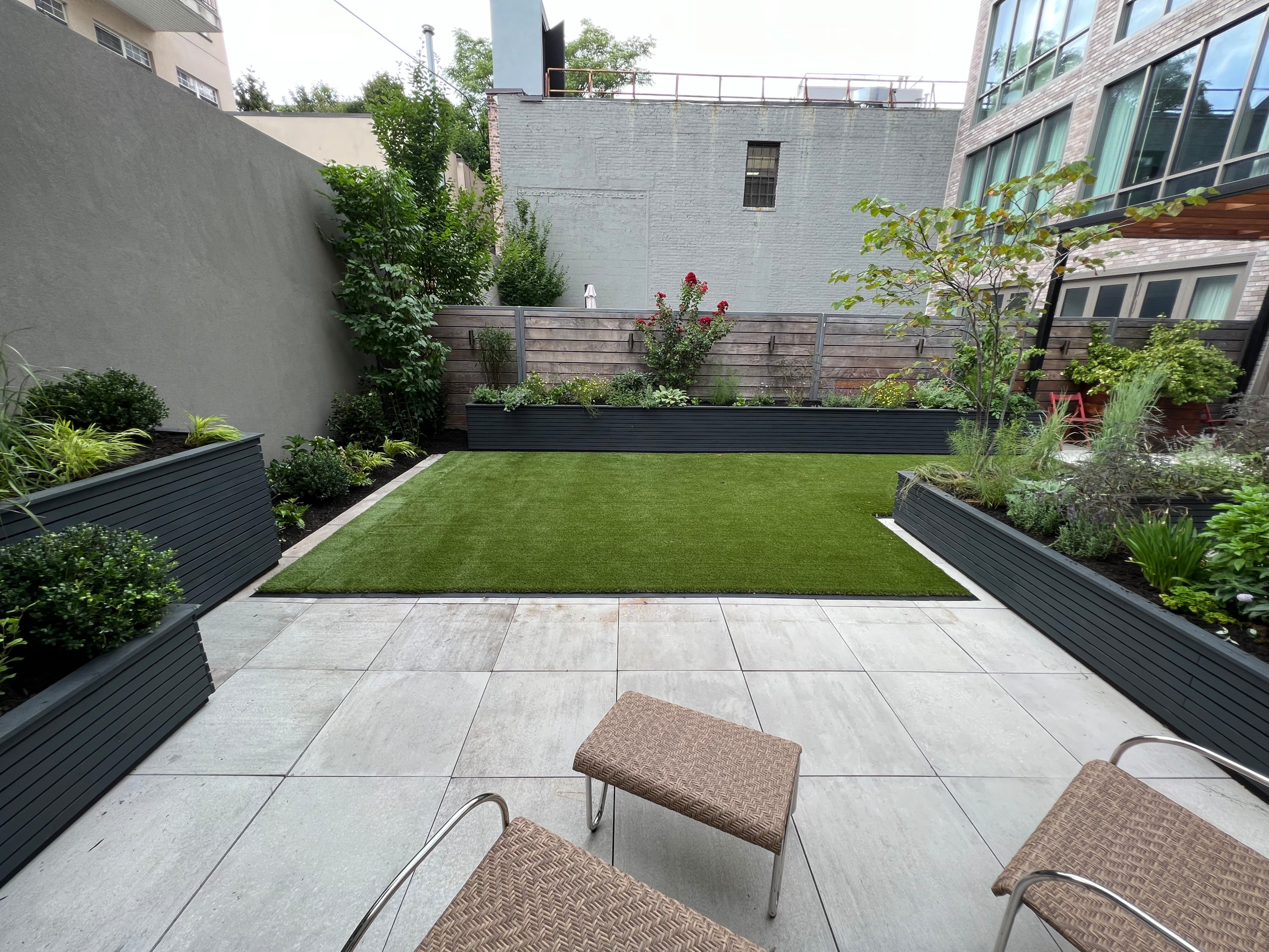 Garage Rooftop Container Garden