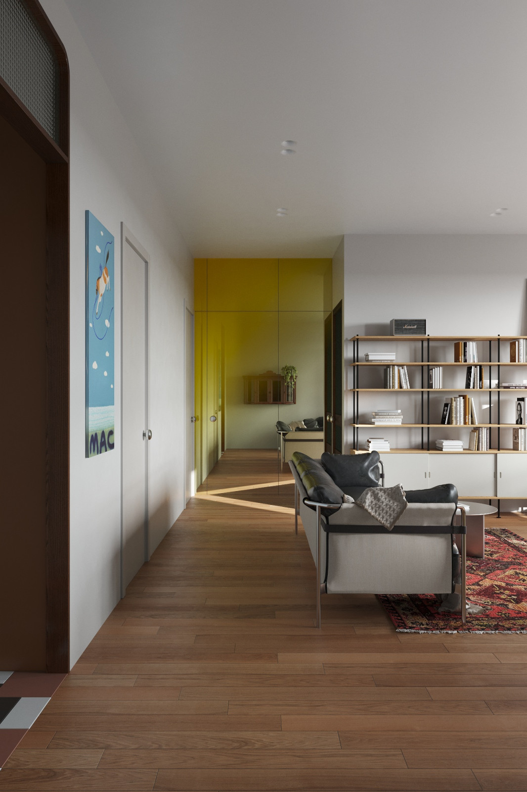 120 м2 для семьи искусствоведа на берегу моря