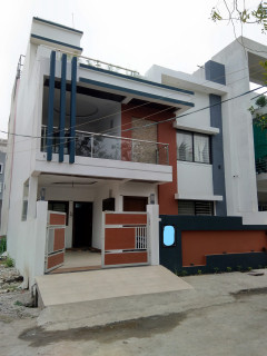 Normal indian house sale colour combination outside