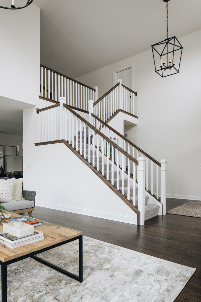 Home design - transitional home design idea in Chicago