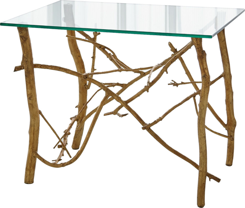 Twig End Table Rustic Side Tables And End Tables by HedgeApple